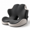 Coussin ergonomique d'assise avec dossier